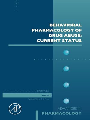 cover image of Behavioral Pharmacology of Drug Abuse